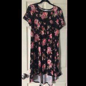 Floral Lularoe Carly - EUC - Legging Material